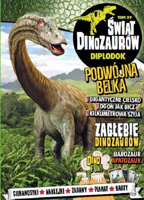 Świat Dinozaurów. 39. Autor: praca zbiorowa. SmakLiter.pl Okładka książki Świat Dinozaurów. 39