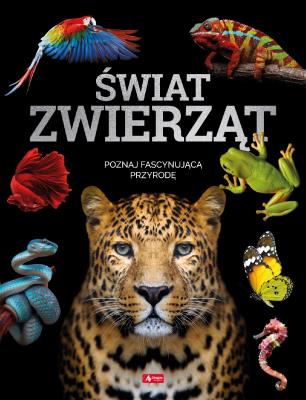 Świat zwierząt. Autor: Iwona Baturo. SmakLiter.pl Okładka książki Świat zwierząt