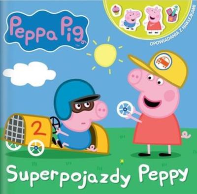 Świnka Peppa. Opowiadania z.. Superpojazdy Peppy. Autor: Opracowanie zbiorowe. SmakLiter.pl Okładka książki Świnka Peppa. Opowiadania z.. Superpojazdy Peppy