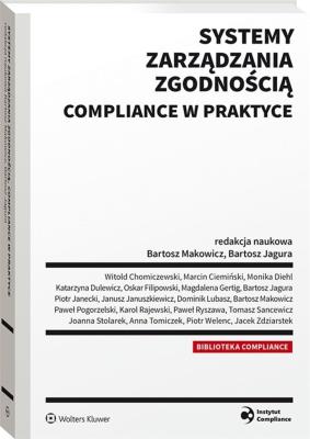 Okładka książki Systemy zarządzania zgodnością compliance...