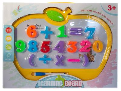 Opakowanie Tablica magnetyczna z cyferkami