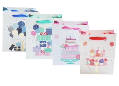 Opakowanie Torebka ozdobna płaska pionowa średnia Urodziny