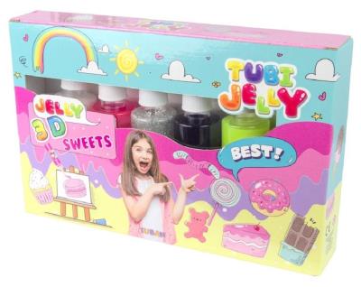 Opakowanie Tubi Jelly 6 kolorów - Słodycze TUBAN
