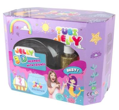 Opakowanie Tubi Jelly 8 kol. + akwarium - Syrenka TUBAN