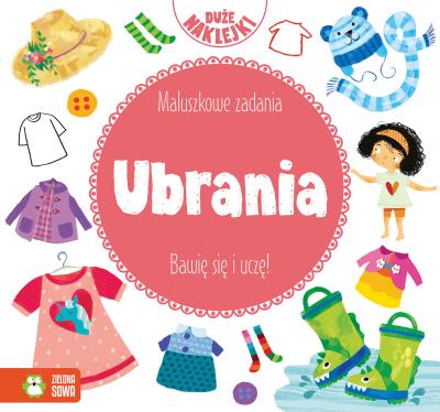 Okładka książki UBRANIA MALUSZKOWE ZADANIA