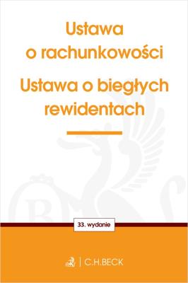 Okładka książki Ustawa o rachunkowości oraz ustawa o biegłych rewidentach
