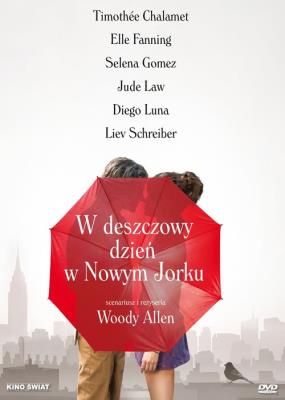 Okładka książki W deszczowy dzień w Nowym Jorku/ Kino Świat