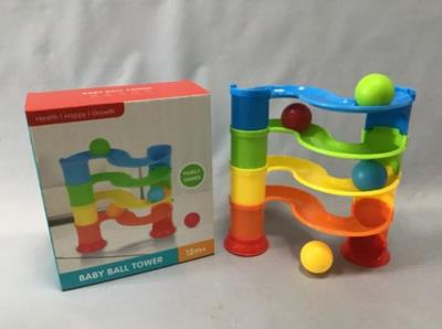 Opakowanie Wieża - tor z piłeczkami