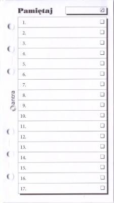 Opakowanie Wkład do organizera ST pamiętaj ANTRA