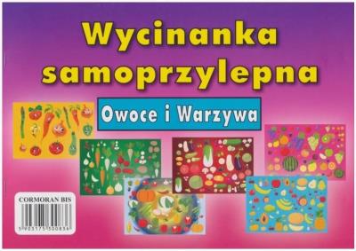 Opakowanie Wycinanka samoprzylepna A4 Owoce i warzywa