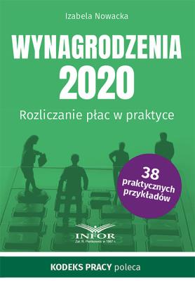 Okładka książki Wynagrodzenia 2020.Rozliczanie płac w praktyce