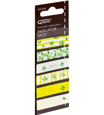 Opakowanie Zakładki indeksujące liście GR-206L GRAND