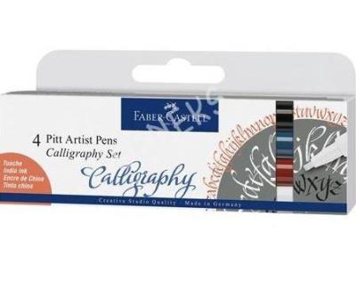 Opakowanie Zestaw do kaligrafii 4szt w etui FABER CASTELL