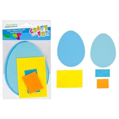 Opakowanie Zestaw kreatywny pisanka filcowa