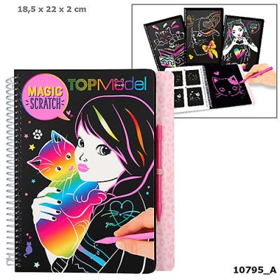 Opakowanie ZESTAW MAGIC SCRATCH CATS TOP MODEL 10795A