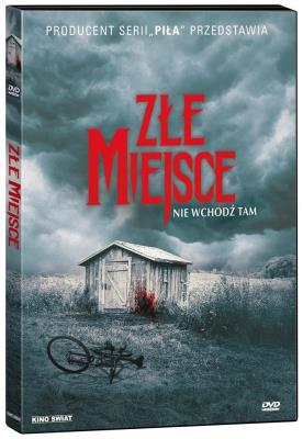 Złe miejsce DVD. Autor: Frank Sabatella. SmakLiter.pl Okładka książki Złe miejsce DVD