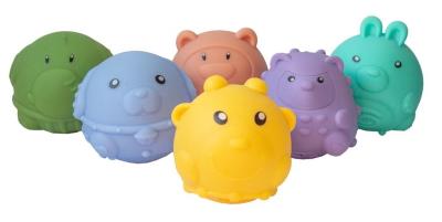 Opakowanie Zwierzątko - gniotek grzechotka mix