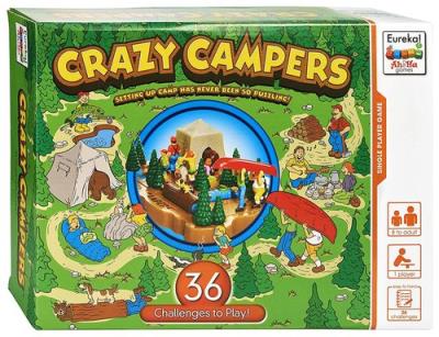 Ah!Ha - Szalony biwak / Crazy Campers. Wydawca: G3. SmakLiter.pl Opakowanie Ah!Ha - Szalony biwak / Crazy Campers