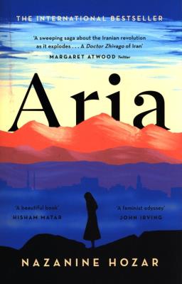 Aria. Autor: Hozar Nazanine. SmakLiter.pl Okładka książki Aria