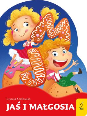 Bajki na dobranoc Jaś i Małgosia. Autor: Urszula Kozłowskaq. SmakLiter.pl Okładka książki Bajki na dobranoc Jaś i Małgosia