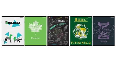 Opakowanie Brulion A5/80K kratka Biologia (5szt)