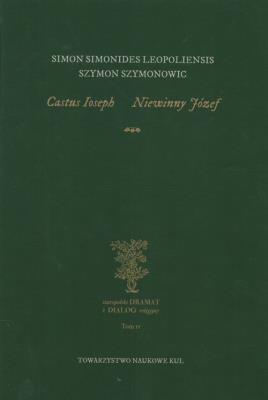 Okładka książki Castus Ioseph Niewinny Józef