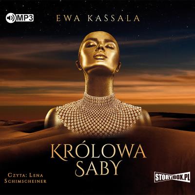 CD MP3 KRÓLOWA SABY. Autor: Ewa Kassala. SmakLiter.pl Okładka książki CD MP3 KRÓLOWA SABY