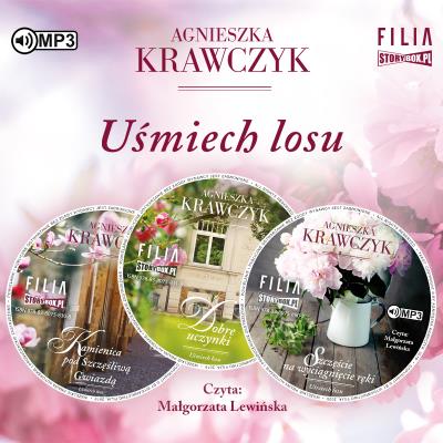 CD MP3 PAKIET UŚMIECH LOSU. Autor: Krawczyk Agnieszka. SmakLiter.pl Okładka książki CD MP3 PAKIET UŚMIECH LOSU