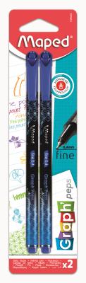 Opakowanie Cienkopis Graph Peps Deco nieb. 2szt MAPED