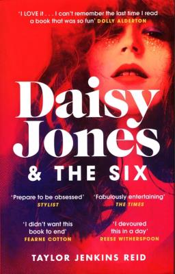 Daisy Jones and The Six. Autor: Reid Taylor Jenkins. SmakLiter.pl Okładka książki Daisy Jones and The Six