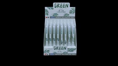 Długopis automatyczny Green (40szt) M&G. Wydawca: M&G Writing Company. SmakLiter.pl Opakowanie Długopis automatyczny Green (40szt) M&G