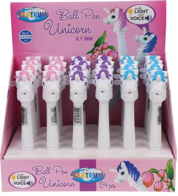 Opakowanie Długopis kulkowy Unicorn 80345 nieb. (24szt)