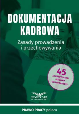 Okładka książki Dokumentacja Kadrowa.