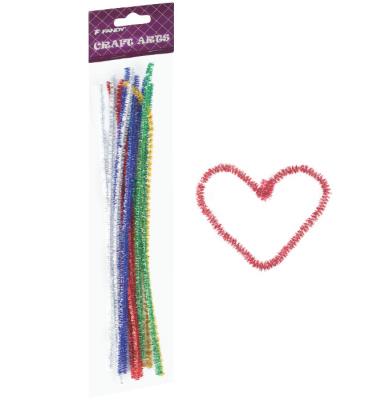 Opakowanie Druciki kreatywne Fandy 5 kolorów metalic 15szt