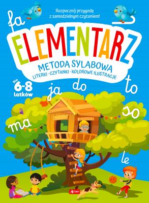 Okładka książki Elementarz dla dzieci. Metoda sylabowa