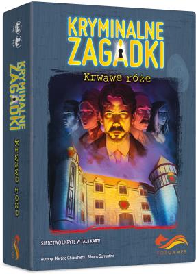 Escape Room Kryminalne zagadki Krwawe róże Gra. Autor: Martino Chiacchiera, Sorrentino Silvano. SmakLiter.pl Okładka książki Escape Room Kryminalne zagadki Krwawe róże Gra