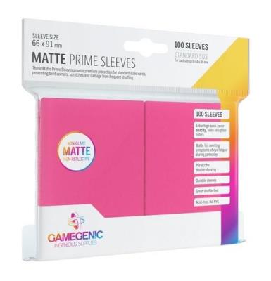 Opakowanie Gamegenic: Matte Prime CCG Sleeves 66x91mm Pink