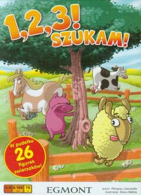 Okładka książki Gra - 1,2,3 szukam!