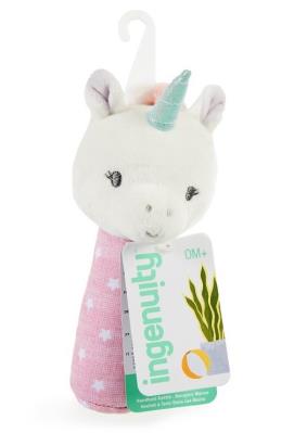 Grzechotka Jednorożec. Wydawca: Dumel. SmakLiter.pl Opakowanie Grzechotka Jednorożec