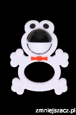 Opakowanie GRZECHOTKA SILIKONOWA ŻABKA