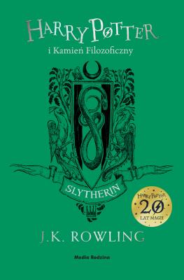 Harry Potter i kamień filozoficzny wyd. Slytherin. Autor: Joanne K. Rowling. SmakLiter.pl Okładka książki Harry Potter i kamień filozoficzny wyd. Slytherin