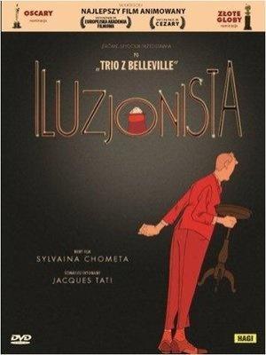Iluzjonista DVD. Autor: Sylvain Chomet. SmakLiter.pl Okładka książki Iluzjonista DVD