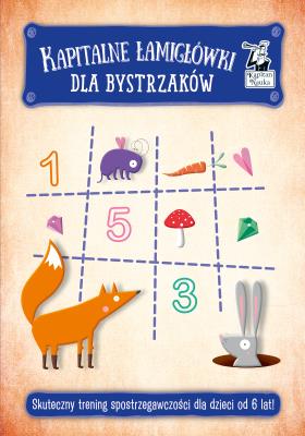 Okładka książki Kapitalne łamigłówki dla bystrzaków