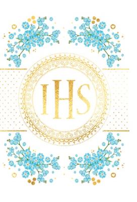 Okładka książki KARNET B6 KOMUNIA Z KIESZONKĄ IHS