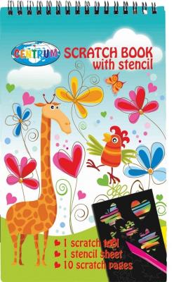 Opakowanie Kartki do grawerowania z szablonem Giraffe 10K