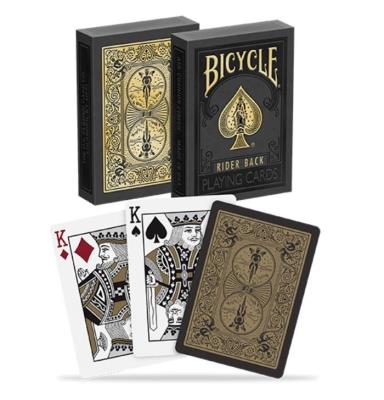 Karty Black and Gold Premium BICYCLE. Wydawca: United States Playing Card Company. SmakLiter.pl Opakowanie Karty Black and Gold Premium BICYCLE