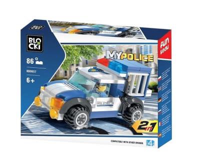 Opakowanie Klocki Blocki MyPolice 2w1 86 el.