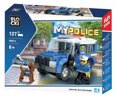 Opakowanie Klocki Blocki MyPolice Auto Więźniarka 127 el.