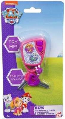Opakowanie Kluczyki z dźwiękiem Psi Patrol różowe