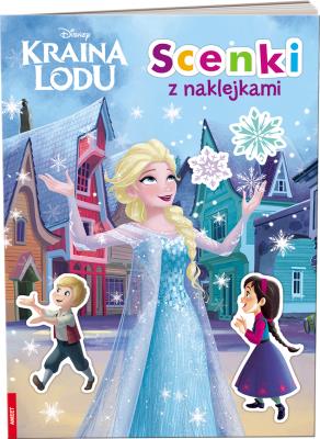 Okładka książki Kraina Lodu. Scenki z naklejkami